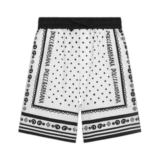 Bandana-Print Shorts