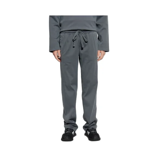 Logo Plaque Drawstring Track Pants