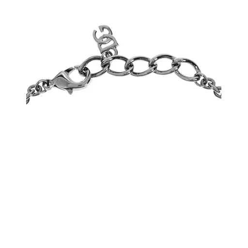 Logo Plaque Cable-Link Chain Bracelet