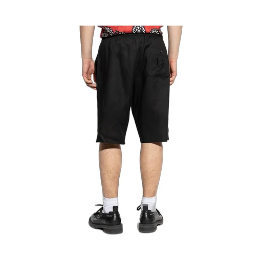 Logo Embroidered Drawstring Shorts