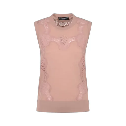 Lace Detailed Knitted Vest