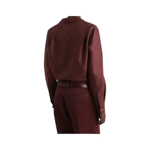 Long-Sleeved V-Neck Shirt