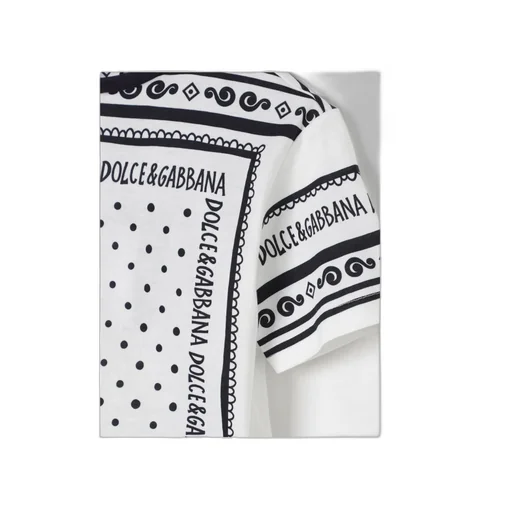 Bandanna Print Jersey T-Shirt