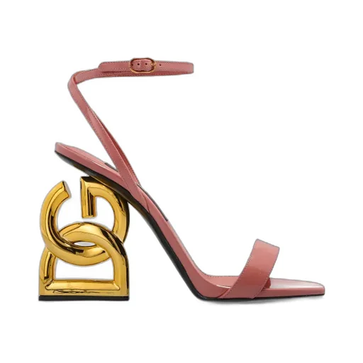 Keira Logo Heel Sandals