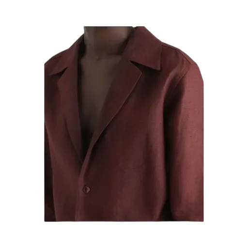 Long-Sleeved V-Neck Shirt
