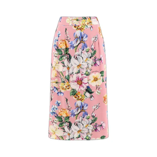 Floral Printed Midi Skirt
