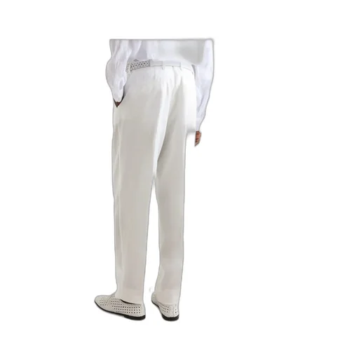 Belt-Loop Casual Pants
