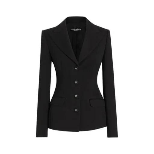 Peak-Lapels Blazer