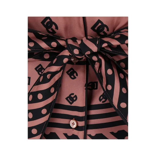Dg Logo Printed Pajama Shirt