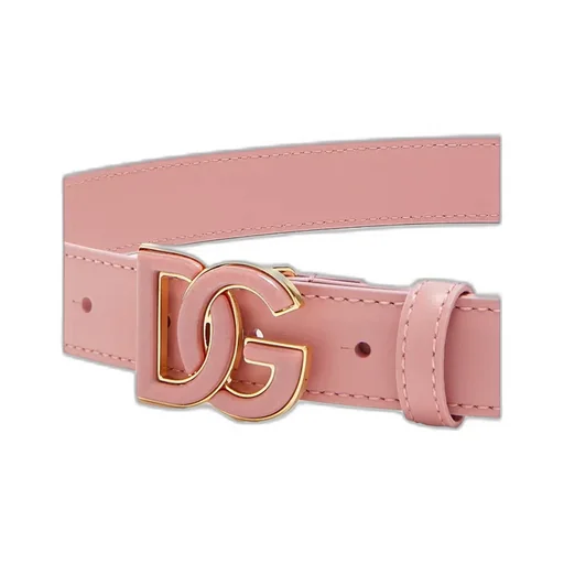 Dg Logo Plaque Buckle Belt