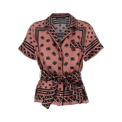 Dg Logo Printed Pajama Shirt
