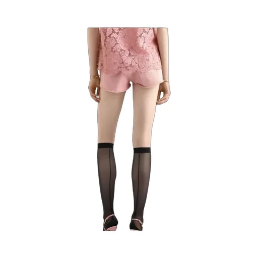 Logo Plaque Frayed Hem Denim Shorts