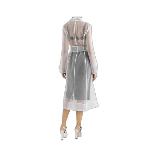 Double-Breasted Trench Coat