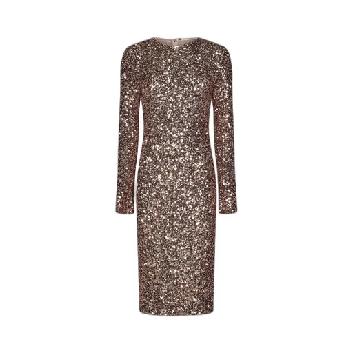 Sequin Embellished Midi Dress