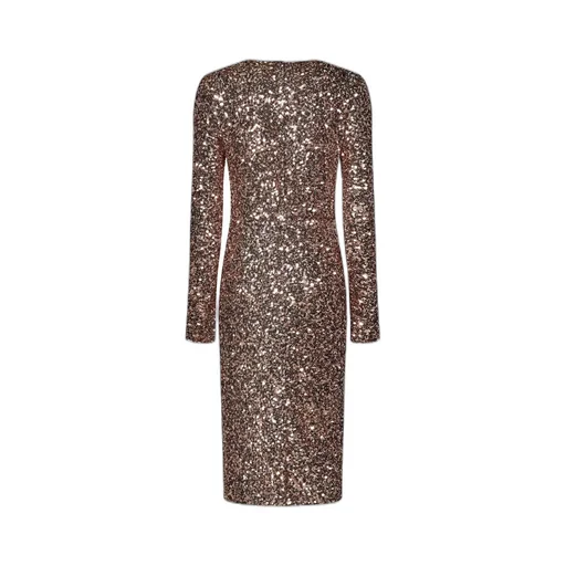 Sequin Embellished Midi Dress