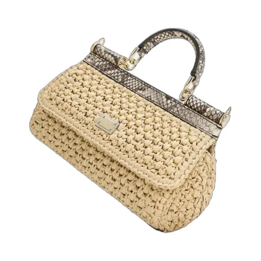 Small Sicily Logo Plaque Handbag
