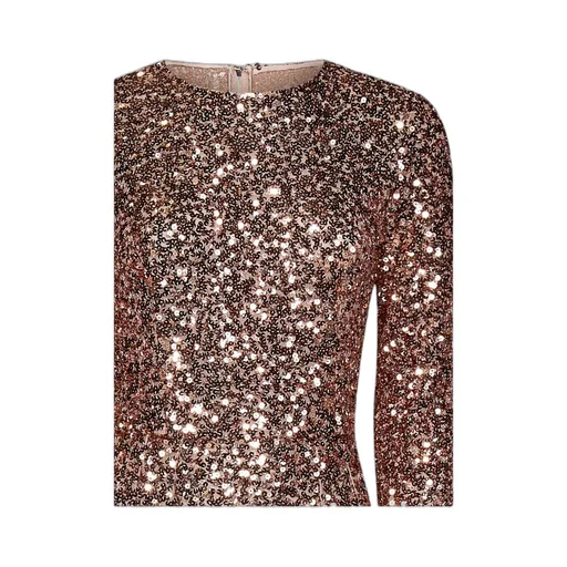 Sequin Embellished Midi Dress