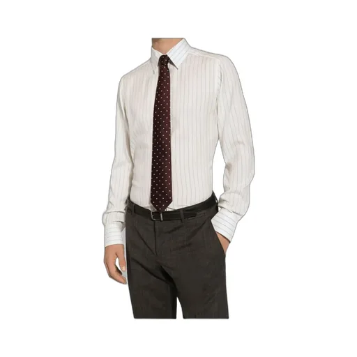 Striped Poplin Martini-Fit Shirt