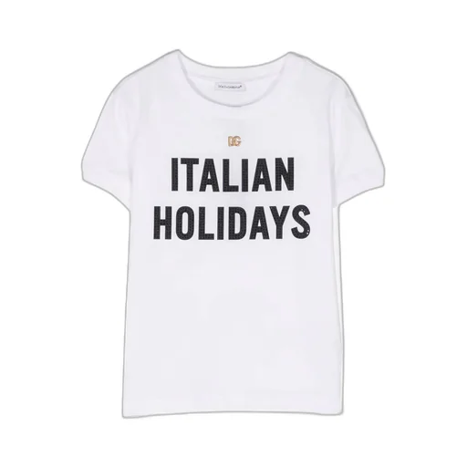 Slogan-Print Cotton T-Shirt