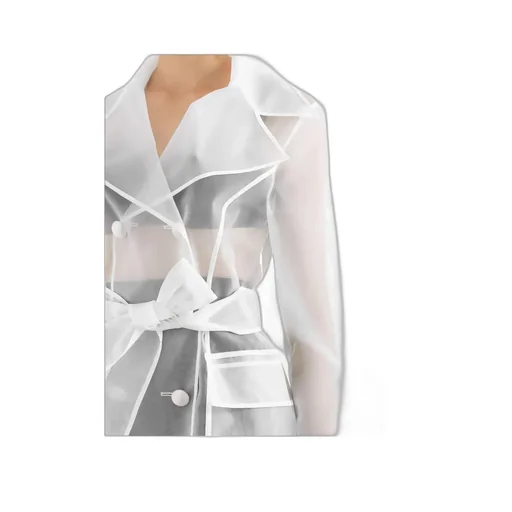 Double-Breasted Trench Coat