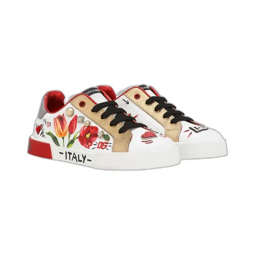 Printed Portofino Light Low-Top Sneakers