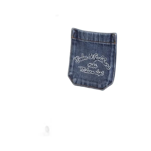 Logo Embroidered Denim Shirt