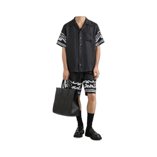 Bandanna Printed Bermuda Shorts