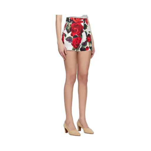 Rose Printed Shorts