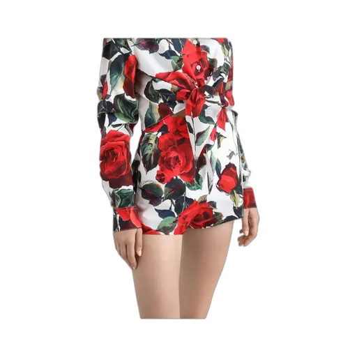 Rose Printed Shorts
