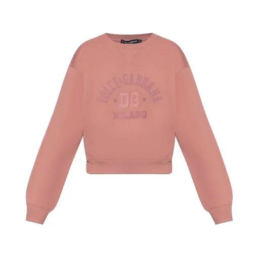 Logo Embroidered Crewneck Sweatshirt