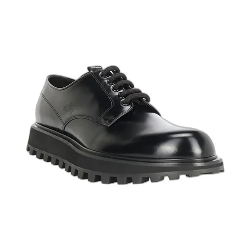 Logo Embossed Derby Shoes