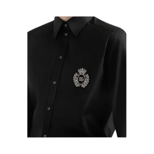 Heraldic Patch Long-Sleeved Shirt