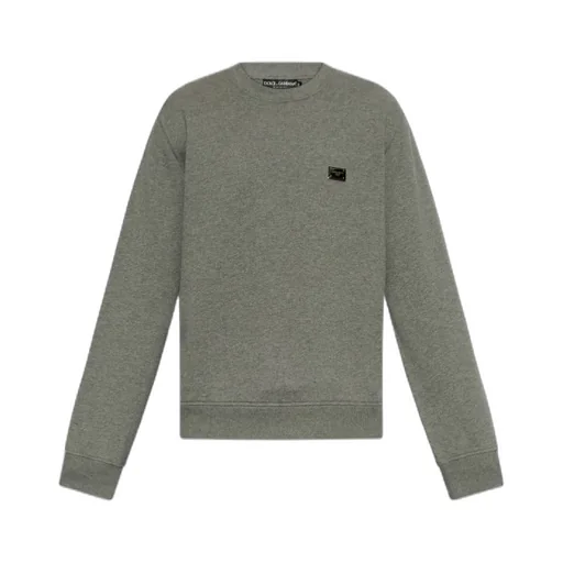 Logo Plaque Sweatshirt