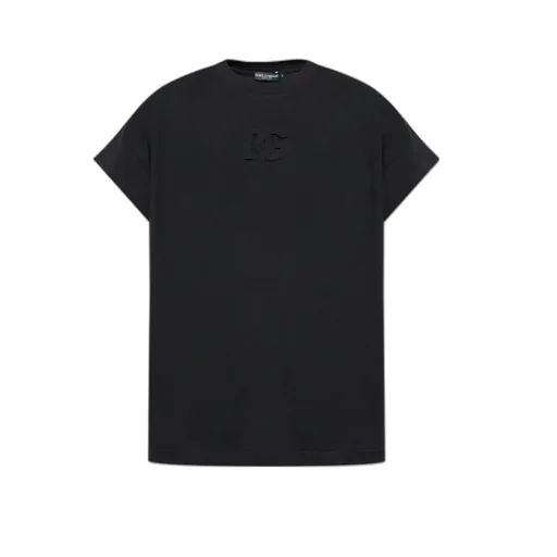 Logo Embossed Crewneck T-Shirt