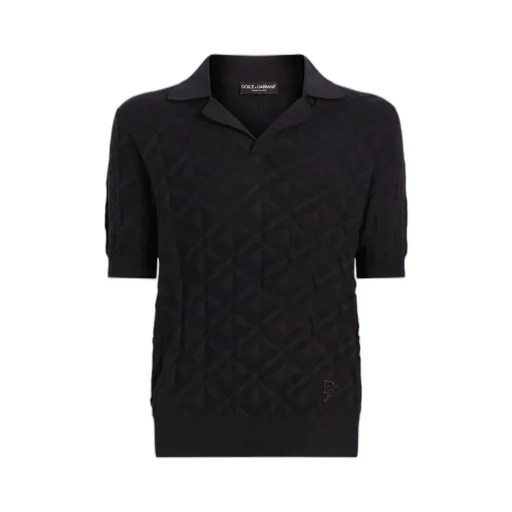 Knitted Polo Shirt