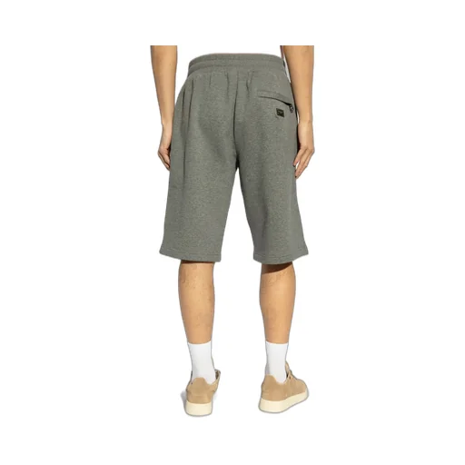 Logo Plaque Bermuda Shorts