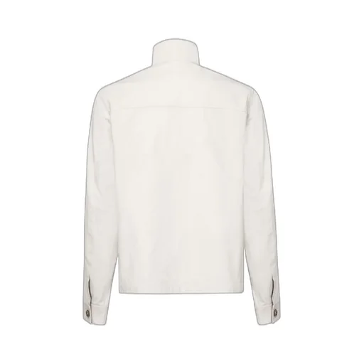 Logo Embroidered Zipped Jacket