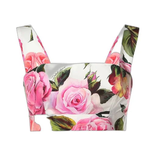Floral Printed Cropped Top