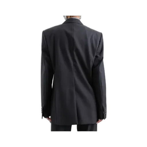 Single-Breasted Straight Hem Blazer