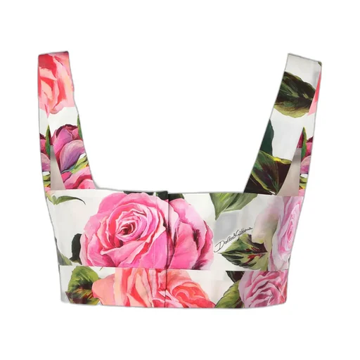 Floral Printed Cropped Top