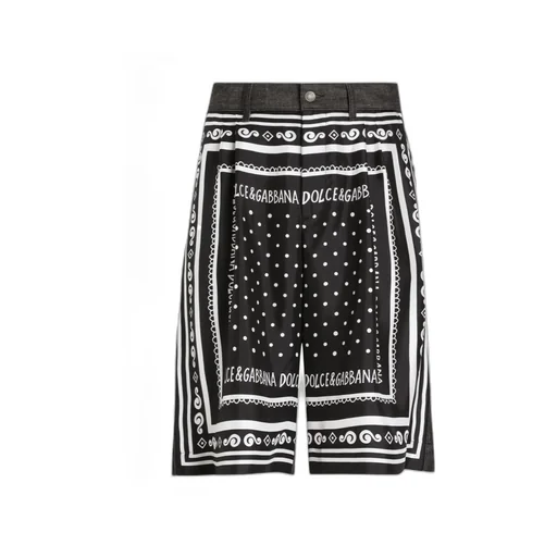 Logo Printed Bermuda Shorts