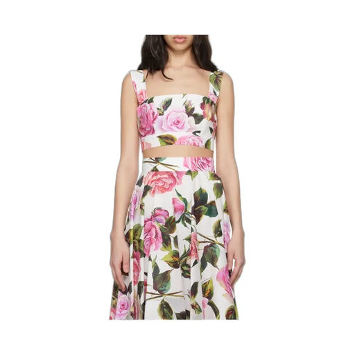 Floral Printed Cropped Top