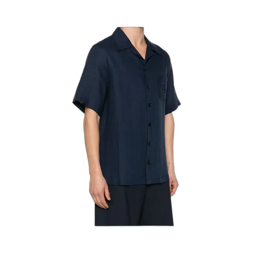 Dg Logo Embroidered Short-Sleeved Shirt