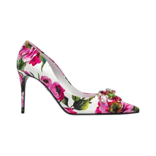 Floral Printed Pumps