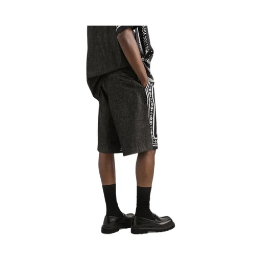 Logo Printed Bermuda Shorts