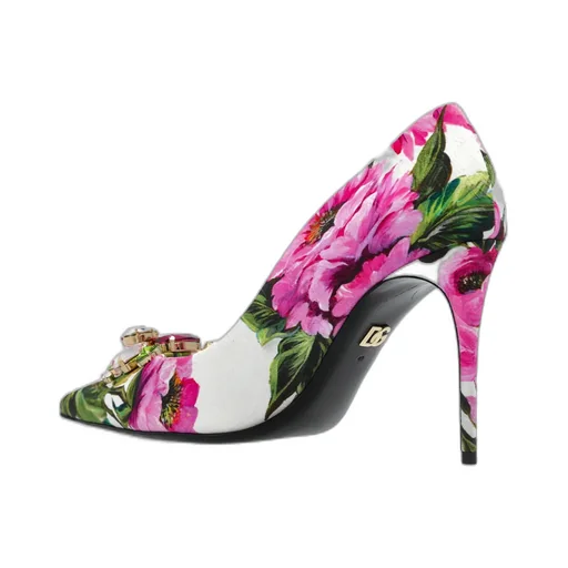 Floral Printed Pumps