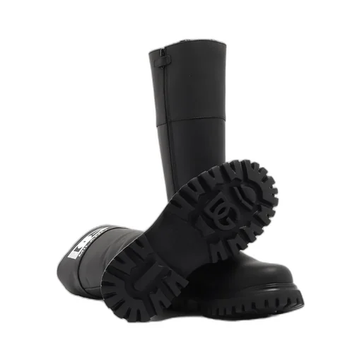 Logo-Print Boots