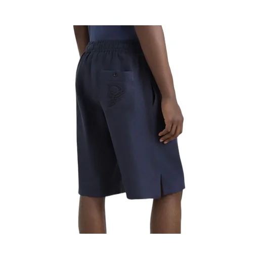 Dg Logo Embroidered Bermuda Shorts