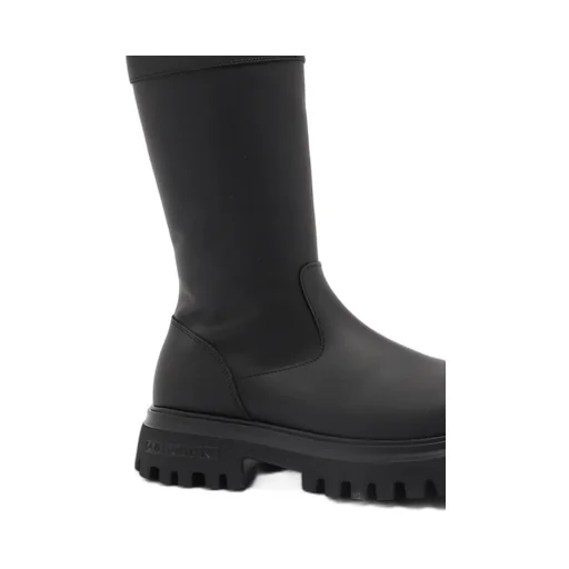 Logo-Print Boots