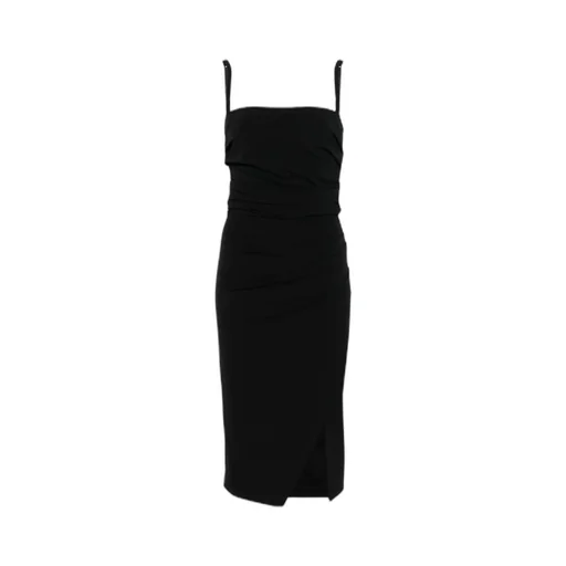 Draped Midi Dress
